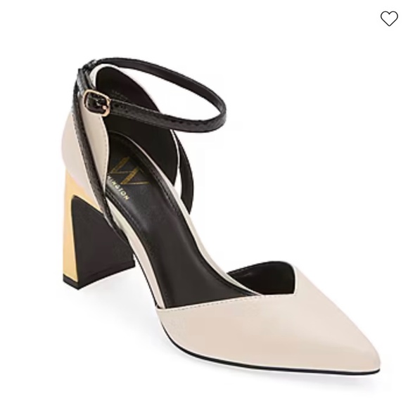 ✨ Worthington Lambert Women’s Pointed Closed Toe Flared Heel Pumps ✨ Size 6.5 - Picture 1 of 11